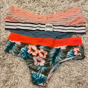 Pink and Victoria’s Secret panties